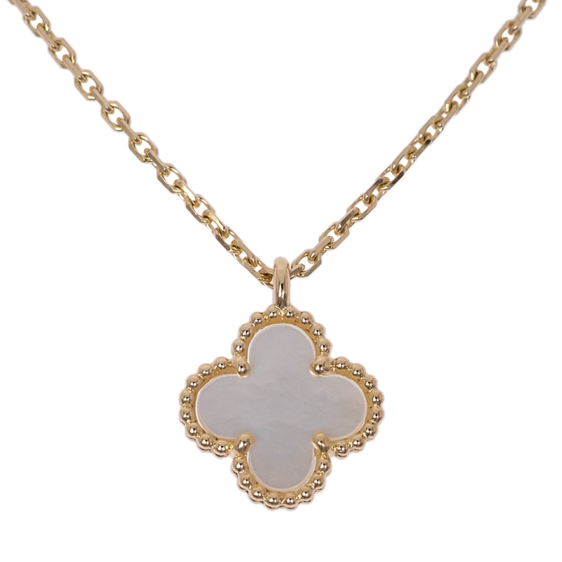 ��̾��ۡ�VAN CLEEF&ARPELS�ۥ����󥯥꡼�ա������ڥ� ���������� ����ϥ�֥� �ڥ����� VCARF69100 750YG 18K ��������������� �ޥ������֥ѡ��� �ͥå��쥹 ������ ���奨�꡼����š�