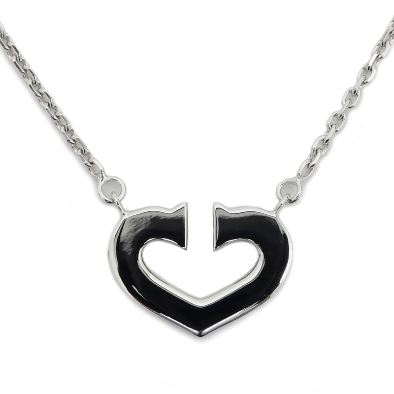 ��̾��ۡ�CARTIER�ۥ���ƥ��� C�ϡ��� �ͥå��쥹 K18 WG 750 ��7.2g ����BOX ���������꡼ ��ʪ ��ǥ������ڻž夲�ѡۡ���š�