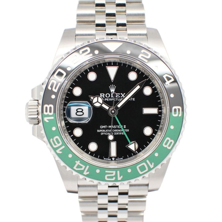 ��̾�Ų��ۡ�ROLEX�ۥ���å��� GMT�ޥ�����II 126720VTNR ������ �֥�å� SS ��ư���� ��� ����ӥ꡼ �ݾڽ��դ� 2023ǯ����š�
