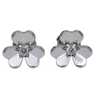 ��̾��ۡ�VAN CLEEF&ARPELS�ۥ����󥯥꡼�ա������ڥ� �ե������ �ԥ��� �ߥ˥�ǥ� VCARPJMO00 750WG 18K �ۥ磻�ȥ������ ��������ɡڿ��ʡۡ�̤���ѡۡ���š�