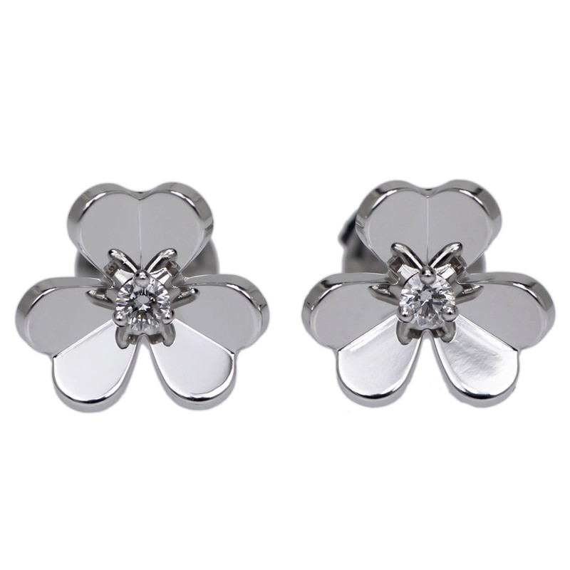 ��̾��ۡ�VAN CLEEF&ARPELS�ۥ����󥯥꡼�ա������ڥ� �ե������ �ԥ��� �ߥ˥�ǥ� VCARPJMO00 750WG 18K �ۥ磻�ȥ������ ��������ɡڿ��ʡۡ�̤���ѡۡ���š�