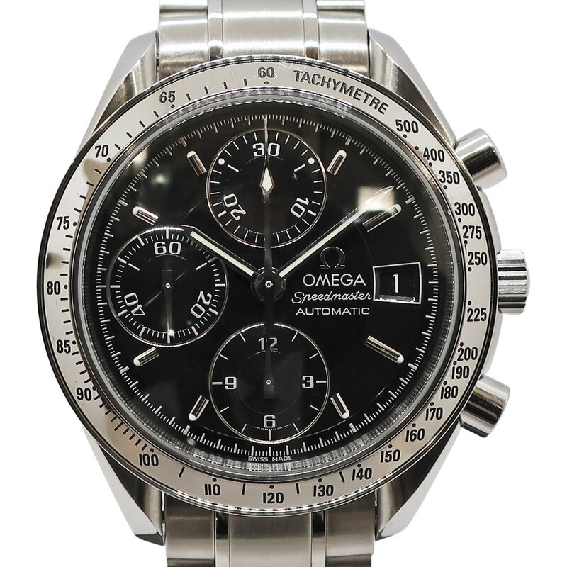 ��ŷ��ۡ�OMEGA�ۥ��ᥬ ���ԡ��ɥޥ����� �ǥ��� �����ȥޥ��å� 3513.50 �֥�å� SS ��ư���� ��� �ӻ��ס���š�
