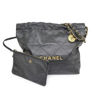 ��̾��ۡ�CHANEL�ۥ���ͥ� 22 ���⡼�� �ϥ�ɥХå� AS3260 �֥�å� ������ɶ�� ���㥤�ˡ������ե����� �������� ��󥷥����� �ݡ����� ��ǥ���������š�