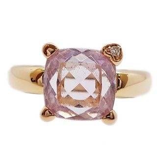 ��ŷ��ۡ�PONTE VECCHIO�ۥݥ�ƥ������� ���������᥸���� K18PG #10 ������0.1ct ��� ���奨�꡼ �ԥ󥯥������ ���� ��ǥ����� 750����š�