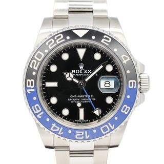 ��̾�Ų��ۡ�ROLEX�ۥ���å��� GMT�ޥ�����II 116710BLNR ������ �֥�å� SS ��ư���� ��� �ݾڽ��դ� 2016ǯ����š�