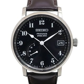 �ڱɡۡ�SEIKO�ۥ������� �ӻ��� �ץ쥵������ ���������� ���ץ�󥰥ɥ饤�� SARR003 BK SS �쥶���٥�� ��� ���� Ȣ �ݾڽ����š�