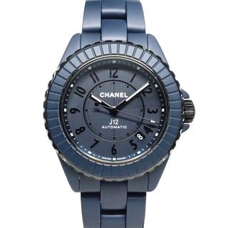 ��̾�Ų��ۡ�CHANEL�ۥ���ͥ� J12 BLEU �����С�12.1 38MM H9632 �ޥåȥ֥롼 ����ߥå� ��ư�� ��˥��å����ӻ��� �˽� ����Ʊ�͡���š�