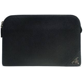 �ڱɡۡ�PRADA�ۥץ�� ����å��Хå� ���ե������� 2VF056 �쥶�� �֥�å� ����С���� ��� ���� ���ΤΤߡ���š�