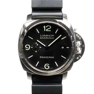 ��̾�Ų��ۡ�PANERAI�ۥѥͥ饤 ��ߥΡ��� �ޥ꡼�� 1950 3Days PAM00312 �֥�å� SS ��С� ��ư�� ����ӻ��� �ˡ���š�