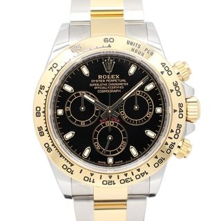 ��̾�Ų��ۡ�ROLEX�ۥ���å��� �ǥ��ȥ� 116503 ������ �֥�å� SS YG ��ư���� ��� �ݾڽ��դ� 2021ǯ����š�
