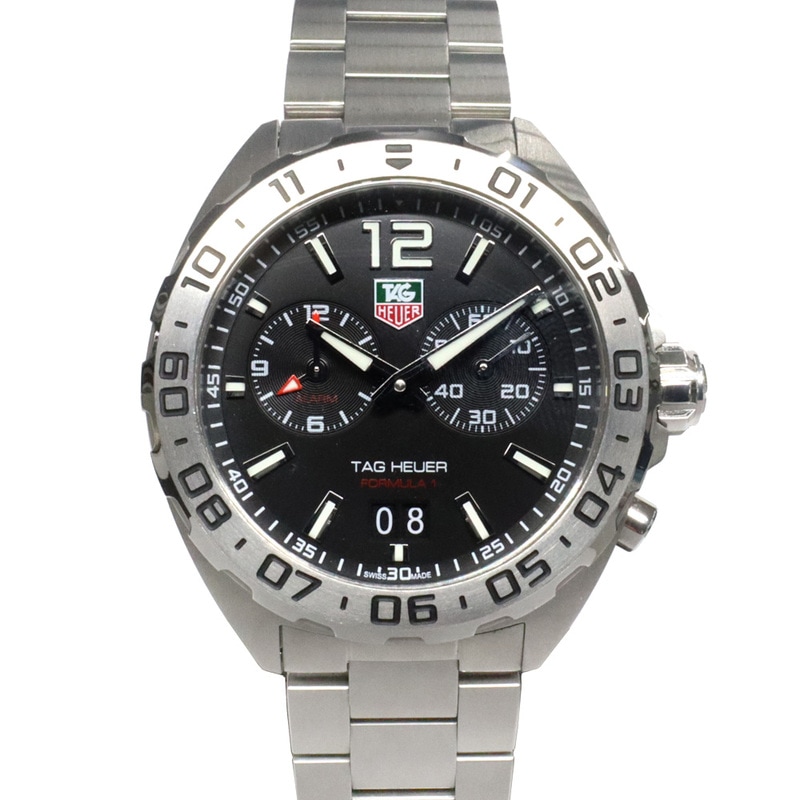 ��̾�Ų��ۡ�TAG HEUER�ۥ����ۥ��䡼 �ե����ߥ�顼1 �ǥ��� 41MM WAZ111A.BA0875 �֥�å� SS �������� ����ӻ��� �ˡ���š�