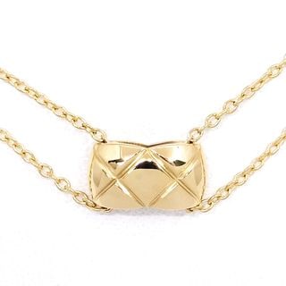 �ڱɡۡڥ�����ۡ�CHANEL�ۥ���ͥ� K18YG ��������å��� �ͥå��쥹 ���֥�������� �ޥȥ�å� ����ƥ��� 750YG ���奨�꡼ ��ǥ������ڻž夲�ѡۡ���š�