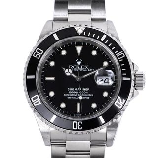 ��̾��ۡ�ROLEX�ۥ���å��� ���֥ޥ꡼�� �ǥ��� 16610 A�� �֥�å� SS ��ư���� �����ȥޥ��å� �� ��� 1999ǯ �ӻ��� �����С���Ȣ�����աۡ���š�