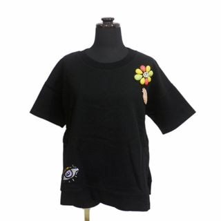 ��ŷ��ۡ�BOUTIQUE MOSCHINO�ۥ֥ƥ��å��⥹������ T����� ���åץꥱ �ӥ��塼 �� ���� ��å� �ɥ��åץ������� �֥�å� ���硼�ȥ��꡼�� ��ǥ����� ������š�