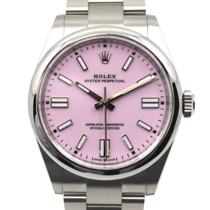 �ڱɡۡ�ROLEX�ۥ���å��� �����������ѡ��ڥ��奢��41 134300 ������ �����ǥ��ԥ� SS ��ư���� ��� �ӻ��ס���š�