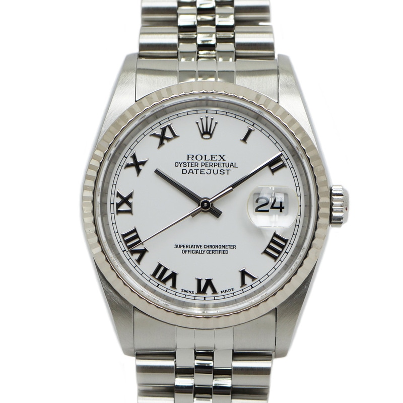 ��̾��ۡ�ROLEX�ۥ���å��� �ǥ��ȥ��㥹�� 16234 Y�� �ۥ磻�ȥ����ޥ� SS WG ��ư�� ��� �ӻ��ס�OH�ѡۡڻž夲�ѡۡ���š�