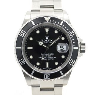 �ڱɡۡ�ROLEX�ۥ���å��� ���֥ޥ꡼�� �ǥ��� 16610 Y�� �֥�å� ��� �ӻ��� ��ư�����ڻž夲�ѡۡ���š�