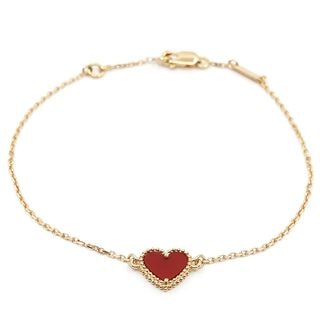 �ڱɡۡ�VAN CLEEF��ARPELS�ۥ����󥯥꡼�ա������ڥ� K18PG ���������ȥ���ϥ�֥� �ϡ��� �֥쥹��å� �����ͥꥢ�� VCARN59L00 750PG ���奨�꡼����š�
