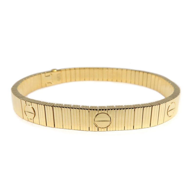 ��̾�Ų��ۡ�CARTIER�ۥ���ƥ��� LOVE UNLIMITED �֥쥹��å� �ե쥭���֥� B6088918 ��� �����ߥƥå� 750YG K18 ���奨�꡼�ڥ᡼�����ž夲�ѡۡ���š�