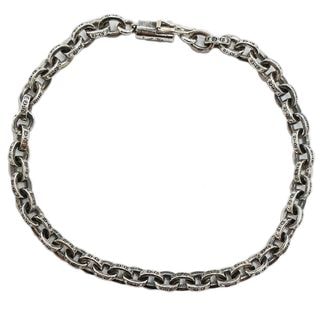 ��ŷ��ۡ�CHROME HEARTS�ۥ�����ϡ��� �ڡ��ѡ��������� �֥쥹��å� 8����� SV925 14K PAPER CHAIN ���奨�꡼ ����С��ڿ��ʡۡ�̤���ѡۡ���š�