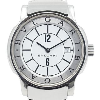 ��̾��ۡ�BVLGARI�ۥ֥륬�� �ӻ��� Solotempo �����ƥ�� ST29S ��ʸ���� 27mm �������� ���Ӽ� SS ���ƥ�쥹�������� ���� ��ǥ����� ���ΤΤߡ����Ӹ򴹺ѡۡ���š�