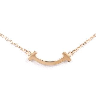 �ڱɡۡ�TIFFANY�ۥƥ��ե��ˡ� K18PG T���ޥ��� �ͥå��쥹 �ߥ� �ڥ����� 750PG ���奨�꡼ ��ǥ����� �϶��̤���ѡۡ���š�