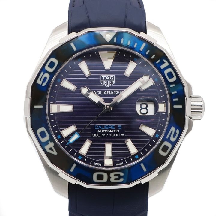 ��ŷ��ۡ�TAGHEUER�ۥ����ۥ��䡼 �������졼���� �����С�5  WAY201P.FT6178 43mm SS �֥롼 ��� ��ư���� �ӻ��ס���š�