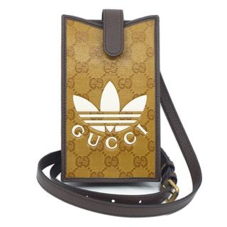 �ڱɡۡ�GUCCI�ۥ��å� 702203 ���ǥ����� ���ޡ��ȥե��󥱡��� ���������Хå� GG���ꥹ���� �֥饦�� �쥶�� ������ɶ�� ��ʪ ����¾ �� Ȣ����š�