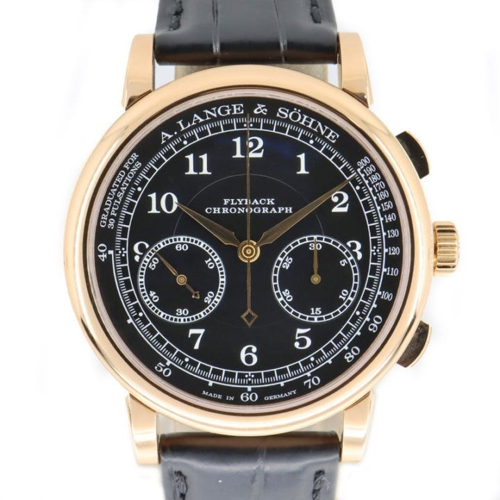 �ڱɡۡ�A.LANGE&SOHNE�ۥ�󥲡������� 1815�����Υ���� 414.031 �֥�å� �ӻ��� LSLS4144AA �괬�� K18PG ���ꥲ������ ��󥺡���š�