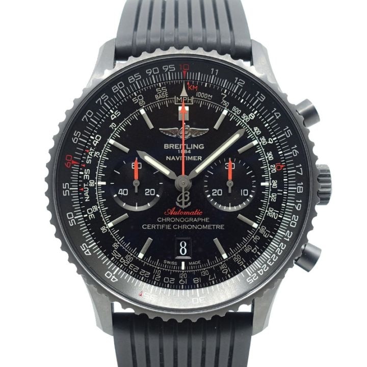 �ڱɡۡ�BREITLING�ۥ֥饤�ȥ�� �ʥӥ����ޡ�01 46 MB012822/BE51 �ӻ��� �֥�å����ƥ�쥹�������� �֥�å�ʸ���� ��ư���� ��� Ȣ �ݾڽ����š�