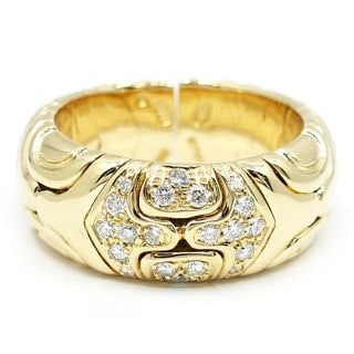 �ڱɡۡ�BVLGARI�ۥ֥륬�� K18YG ����٥����� ��������� ��� ���� 750YG ���奨�꡼ ��ǥ����� ��󥺡ڻž夲�ѡۡ���š�