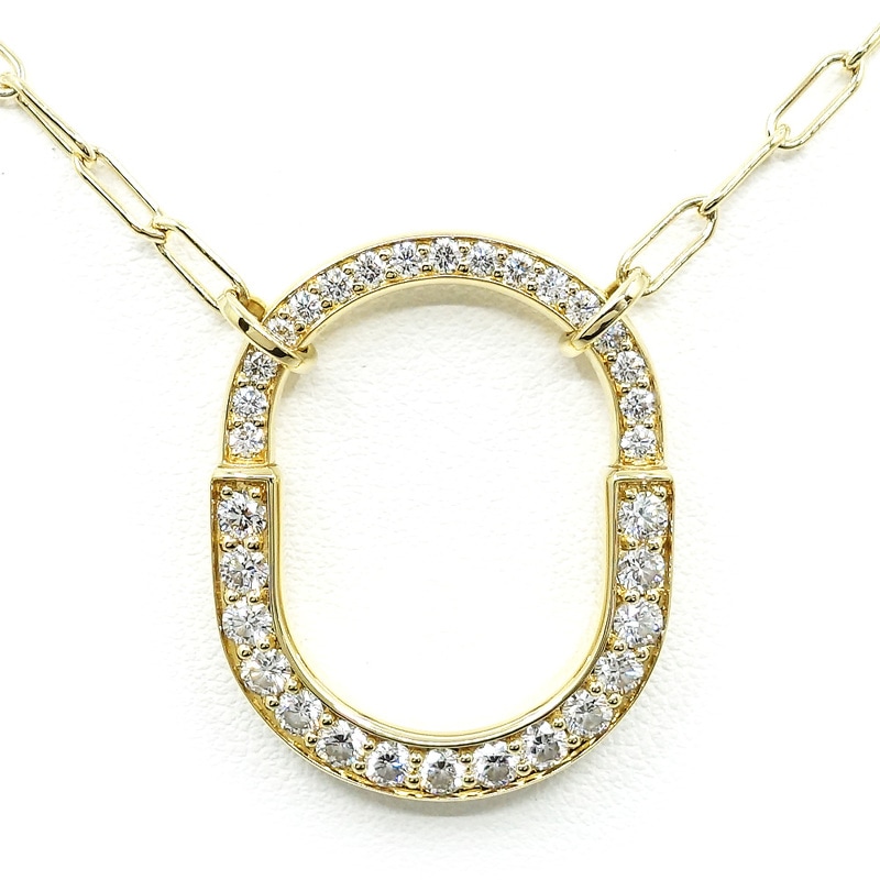 �ڱɡۡڥ�����ۡ�TIFFANY�ۥƥ��ե��ˡ� K18YG ���å� ��������� �ͥå��쥹 �ߥǥ����� 750YG ���奨�꡼ ��� ��ǥ����� 72355768�ڻž夲�ѡۡ���š�