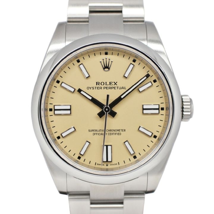 ��̾�Ų��ۡ�ROLEX�ۥ���å��� �����������ѡ��ڥ��奢�� 41 134300 ������ �١����� SS ��ư���� ��� �ݾڽ��դ� 2026ǯ�ڿ��ʡۡ�̤���ѡۡ���š�