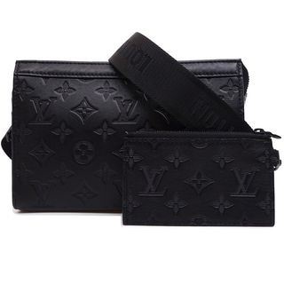 �ڱɡۡ�LOUIS VUITTON�ۥ륤�����ȥ� �����ȥ� ��������֥륦����å� ���������Хå� M81115 RFID ��Υ���ࡦ����ɥ� �쥶�� �֥�å���� ��󥺡���š�
