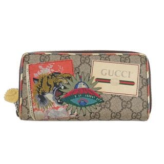 ��̾��ۡ�GUCCI�ۥ��å� �����ꥨ �饦��ɥե����ʡ�Ĺ���� 473909 �١����� �֥饦�� PVC GG���ץ꡼�� ���� ������å� ��� ��ǥ����� ��åڥ� ��ʪ����š�
