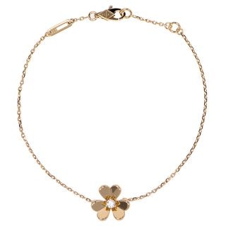 ��̾��ۡ�VAN CLEEF&ARPELS�ۥ����󥯥꡼�ա������ڥ� �ե������ �֥쥹��å� �ߥ˥�ǥ� VCARPJMM00 750YG 18K ��������������� ��������ɡ���š�