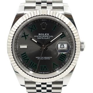 �ڱɡۡ�ROLEX�ۥ���å��� �ǥ��ȥ��㥹�� 41mm 126334 �����ॷ�ꥢ�� SS WG ���졼�ȥ�����ʸ���� ����ӥ꡼�֥쥹 ��� Ȣ �ݾڽ�ڻž夲�ѡۡ���š�