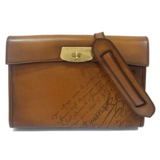 �ڱɡۡ�BERLUTI�ۥ٥��åƥ� ���ߡ��� 2WAY�Хå� ������åȥ쥶�� �֥饦�� ���������Хå� �ϥ�ɥХå� ��󥺡���š�