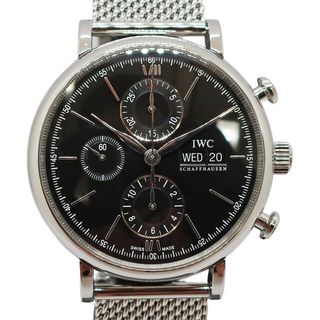 ��ŷ��ۡ�IWC�ۥ��󥿡��ʥ���ʥ륦���å�����ѥˡ� �ݡ��ȥե��Υ����Υ���� IW391010 �֥�å� SS ��� ��ư���� �ӻ��סڻž夲�Ѥߡۡ���š�