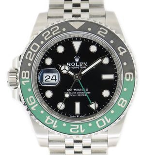 �ڱɡۡ�ROLEX�ۥ���å��� GMT�ޥ�����2 126720VTNR �֥�å� ���꡼�� �ӻ��� ����ӥ꡼�֥쥹 SS ��եƥ� ��ư���� 2025ǯ ��󥺡���š�