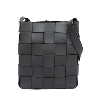 ��ŷ��ۡ�BOTTEGA VENETA�ۥܥåƥ������ͥ� �����å� ��å��󥸥㡼�Хå� ���������Хå� �֥�å� �쥶�� B09395155Q �� ��� ��ǥ���������š�