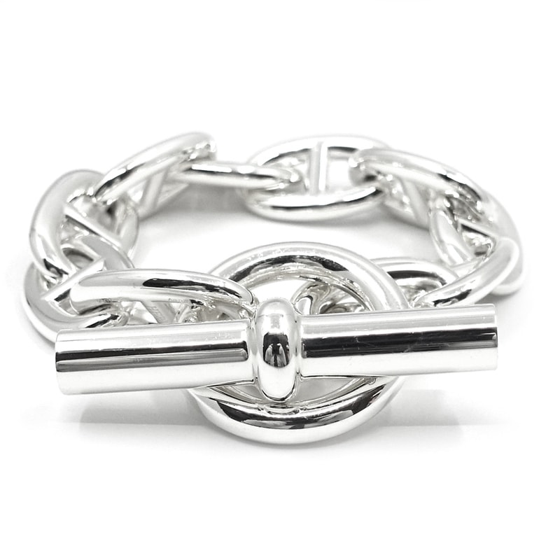 �ڱɡۡ�HERMES�ۥ���᥹ Ag925 �������̥��󥯥�TGM �֥쥹��å� 10���� SV925 ����С� �������� ��� ��ǥ����� ���奨�꡼����š�
