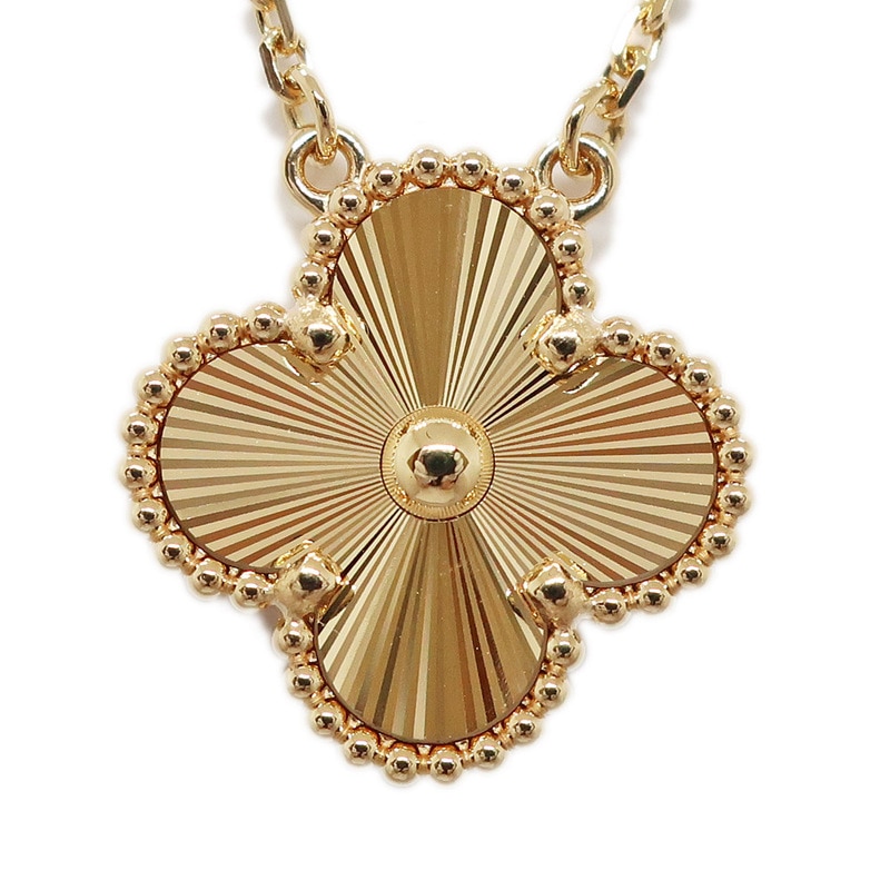 ��ŷ��ۡ�VAN CLEEF&ARPELS�ۥ����󥯥꡼��&�����ڥ� ������ơ�������ϥ�֥� �ͥå��쥹 ���襷�� 750YG VCARP4KL00 ���奨�꡼�ڿ��ʡۡ�̤���ѡۡ���š�