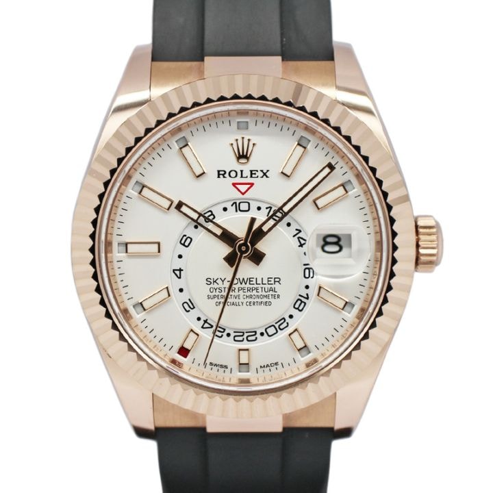 ��̾�Ų��ۡ�ROLEX�ۥ���å��� �������ɥ����顼 326235 ������ �ۥ磻�� RG ��С� ��ư���� ��� �ݾڽ��դ� 2021ǯ����š�