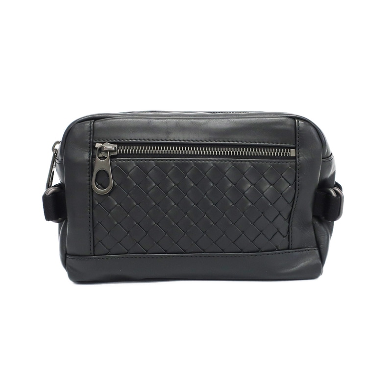 ��ŷ��ۡ�BOTTEGA VENETA�ۥܥåƥ������ͥ� �ܥǥ��Хå� ����ȥ���㡼�� �֥�å� �쥶�� B06739595V �������ȥХå� �� ��� ��ǥ���������š�