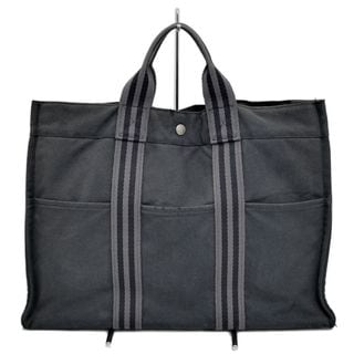 ��̾��ۡ�HERMES�ۥ���᥹ �ա���ȥ�MM �ȡ��ȥХå� �֥�å� �� ���졼 �����Х� ����С���� �ϥ�ɥХå� Fourre-Tout MM ��ǥ����� ��� ��˥��å�������š�