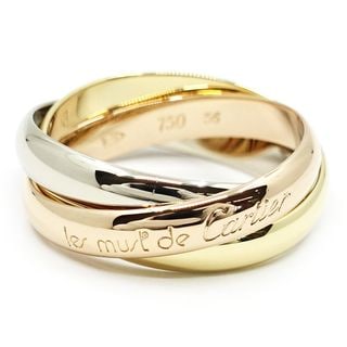 �ڱɡۡ�CARTIER�ۥ���ƥ��� K18YG WG PG �ȥ�˥ƥ� 3���顼 ��� ���� 750YG ���奨�꡼ ��ǥ����� ��� �϶�ڻž夲�ѡۡ���š�