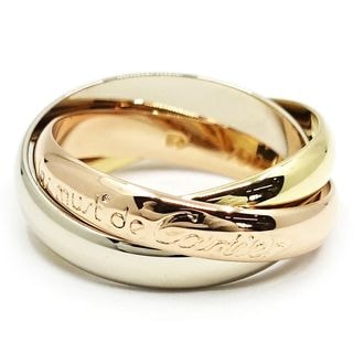 �ڱɡۡ�CARTIER�ۥ���ƥ��� K18YG WG PG �ȥ�˥ƥ� 3���顼 ��� ���� 750YG ���奨�꡼ ��ǥ����� ��� �϶�ڻž夲�ѡۡ���š�