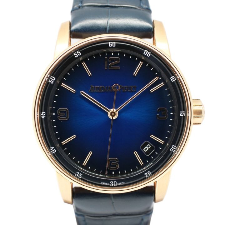 ��̾�Ų��ۡ�AUDEMARS PIGUET�ۥ����ǥޥԥ� CODE 11.59 �Х� �����ǥޥԥ� 15210OR.OO.A028CR.01 �֥롼 SS ��ư���� ��� �ݾڽ��դ�����š�