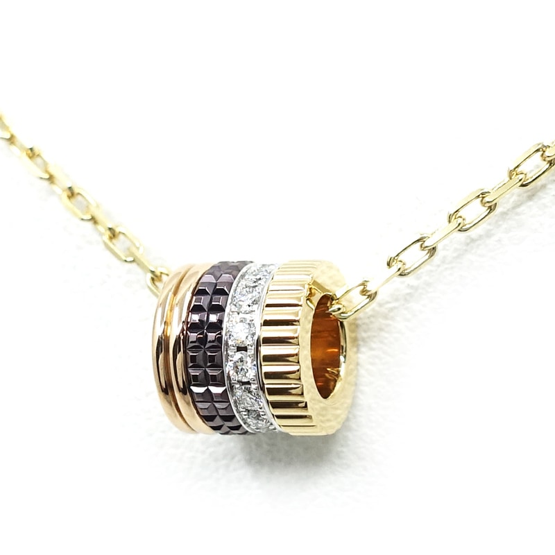�ڱɡۡڥ�����ۡ�BOUCHERON�ۥ֥������ K18YG ����ȥ� ���饷�å� ��������� �ͥå��쥹 �ڥ����� 750YG ���奨�꡼ ��ǥ������ڻž夲�ѡۡ���š�